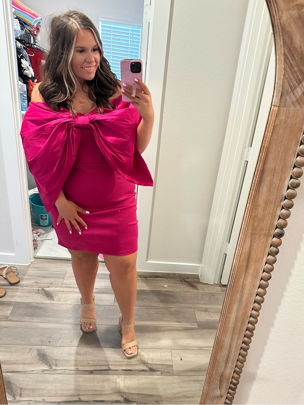 Aomei Cocktail Party Dress Pink 3XL